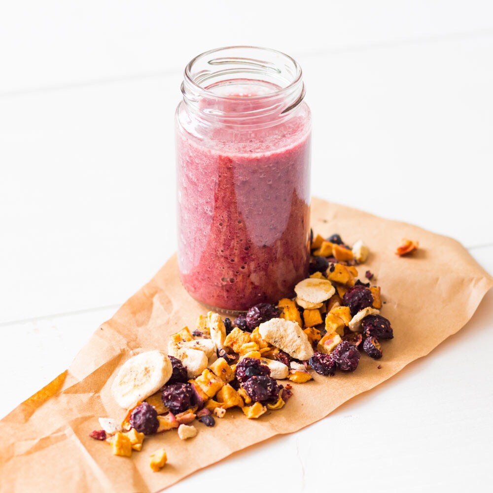 Antioxidant-Rich Camel Milk & Green Tea Smoothie